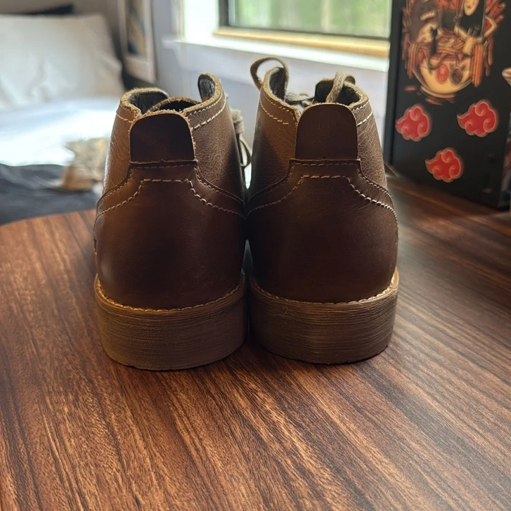 BED|STU Mens Brown Chukka Boots - 8 - NWT - Picture 4 of 11